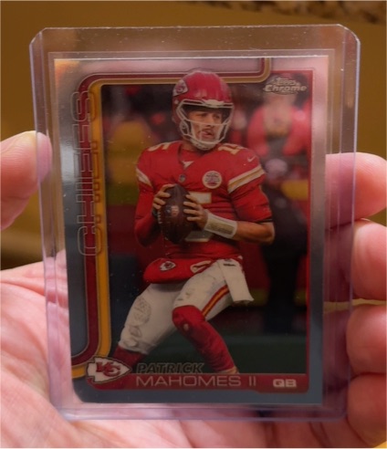 2025 Topps Chrome #148 Patrick Mahomes II — front