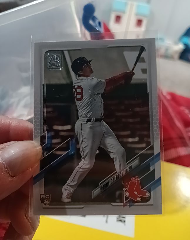 2021 Topps #26 Bobby Dalbec — front