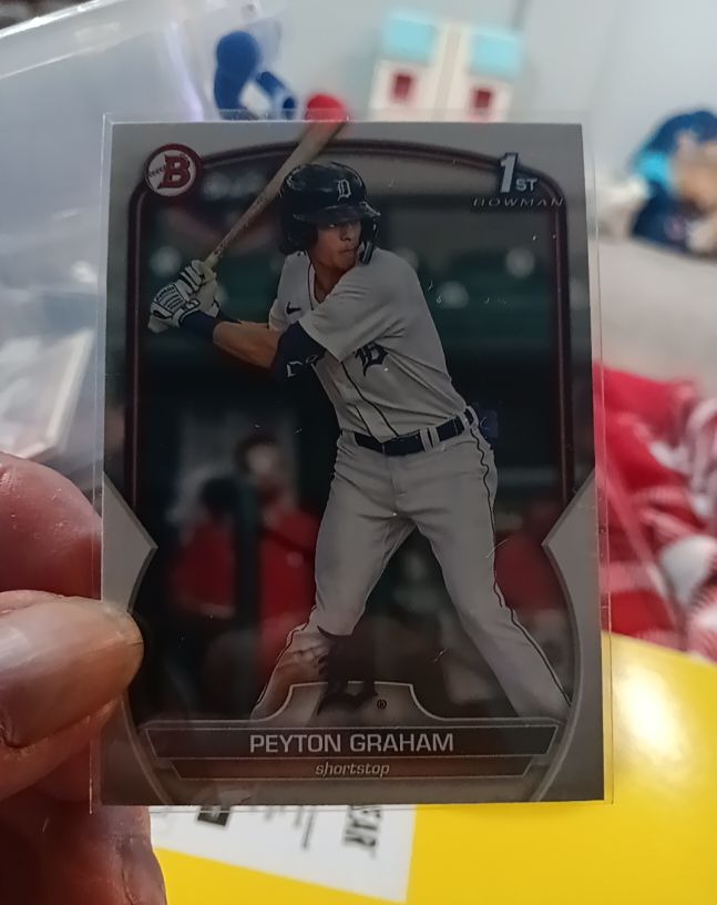 2023 Bowman Chrome #BCP-57 Peyton Graham — front
