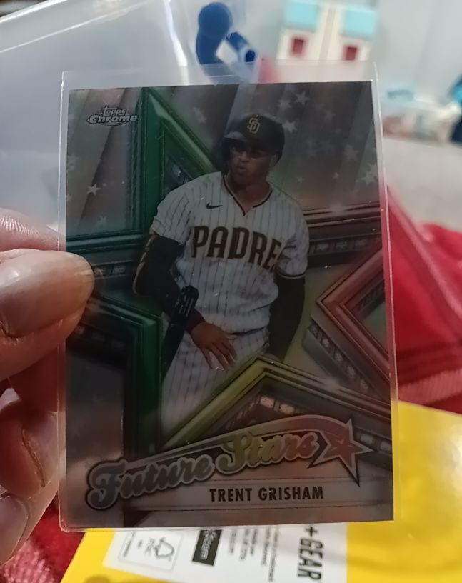 2021 Topps Chrome #FS-4 Trent Grisham Future Stars — front
