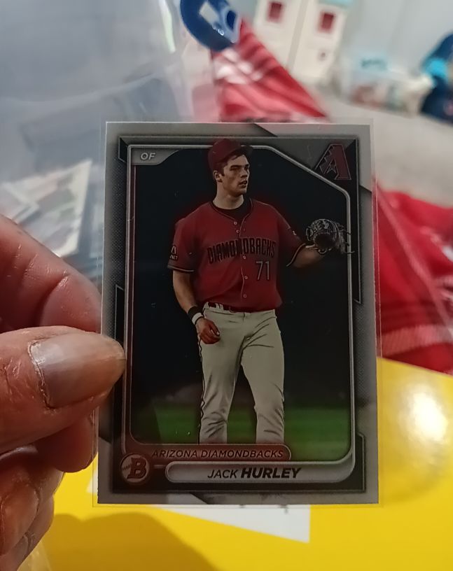 2024 Bowman #BP-104 Jack Hurley — front