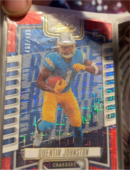 2023 Panini Absolute #110 Quentin Johnston — front