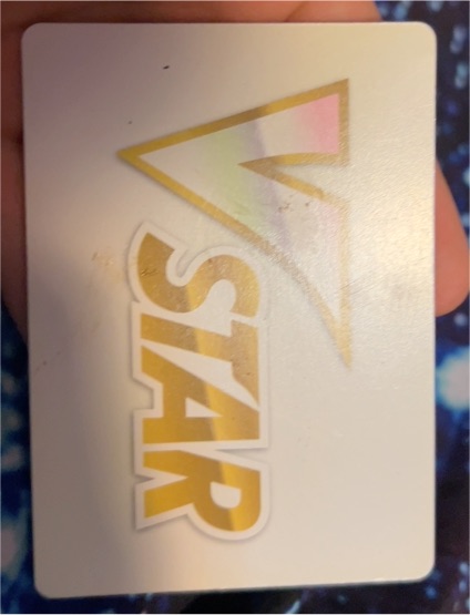 2022 Pokémon Swsh09 VSTAR Token — front