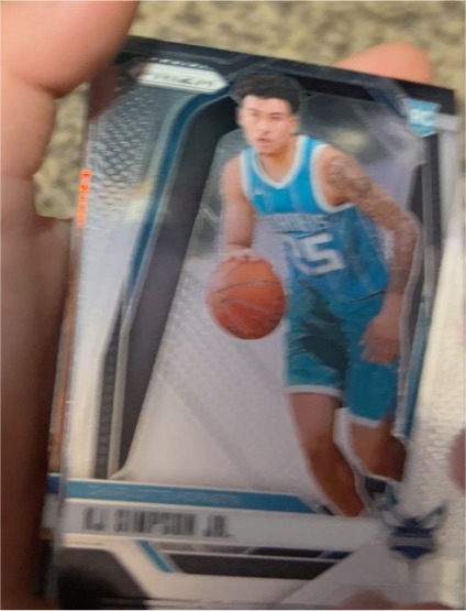 2024-25 Panini Prizm #247 KJ Simpson Jr. — front