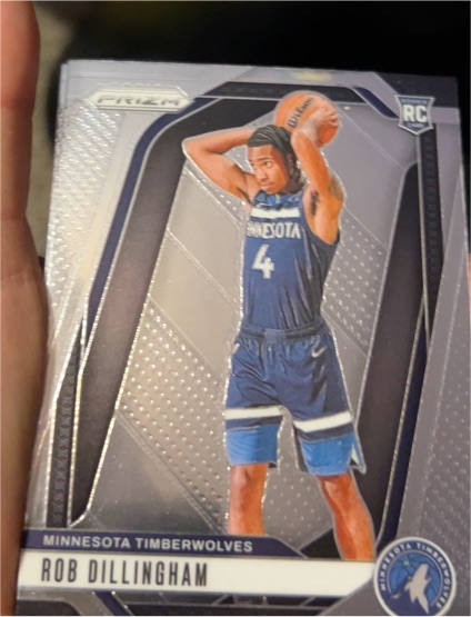 2024-25 Panini Prizm #250 Rob Dillingham — front