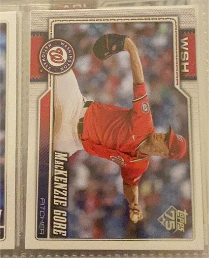 2025 Topps #507 MacKenzie Gore — front