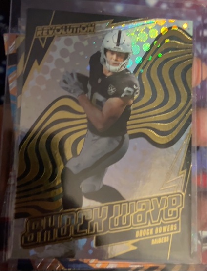 2025 Panini Revolution Shockwave #29 Brock Bowers — front