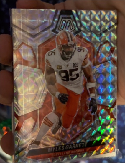 2024 Panini Mosaic #55 Myles Garrett — front