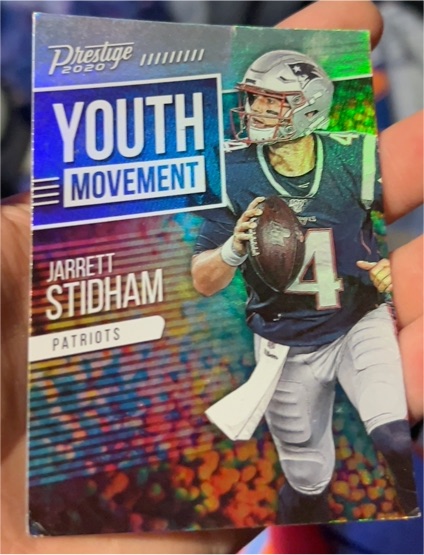 2020 Panini Prestige #YM-JS Jarrett Stidham Youth Movement — front