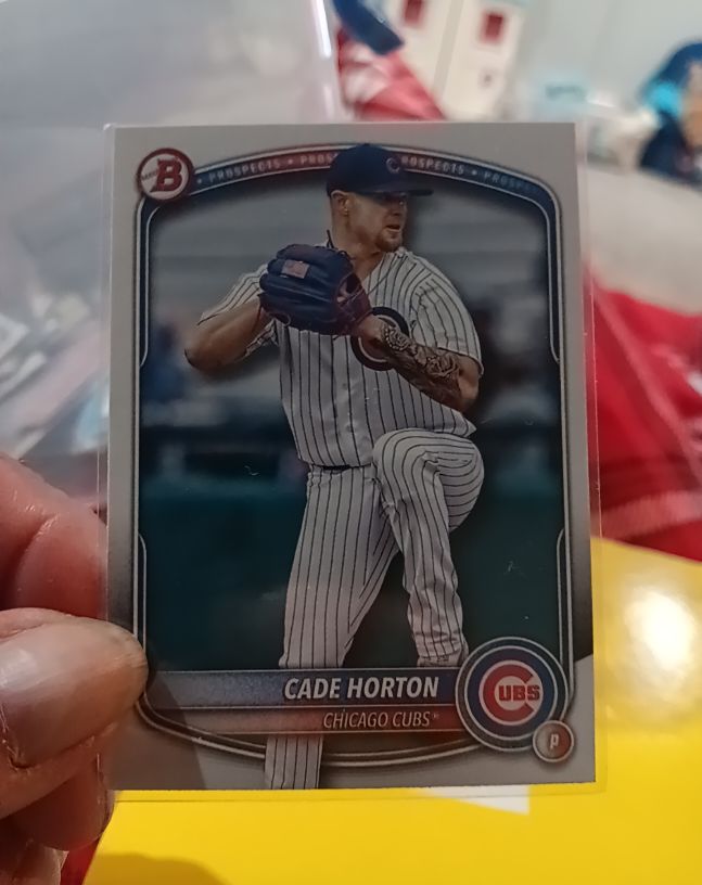 2025 Bowman Chrome Prospects #BCP-10 Cade Horton — front