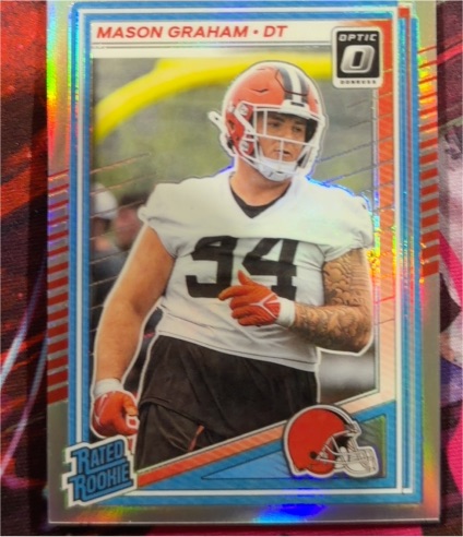 2025 Panini Donruss Optic #206 Mason Graham — front