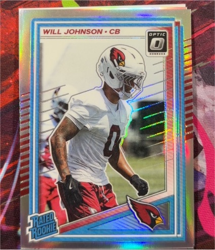 2025 Donruss Optic #247 Will Johnson — front