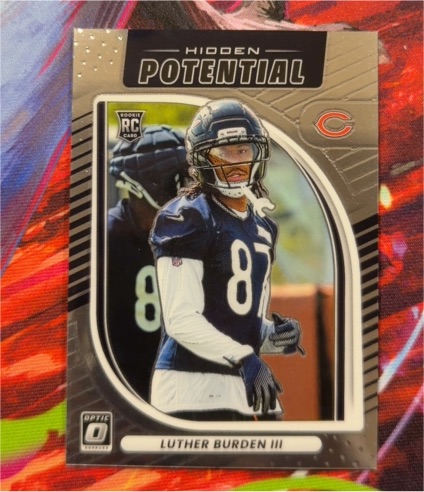 2025 Panini Donruss Optic #16 Luther Burden III Hidden Potential Rookie — front