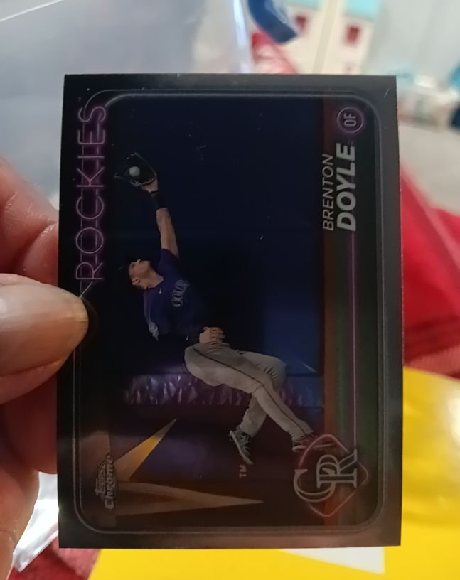 2024 Topps Chrome #139 Brenton Doyle — front