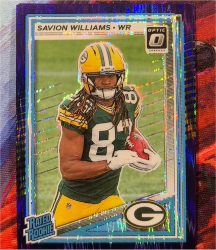 2025 Panini Donruss Optic #221 Savion Williams — front