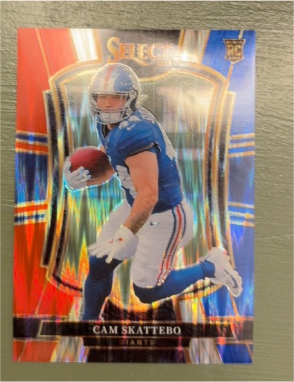 2025 Panini Select #195 Cam Skattebo — front