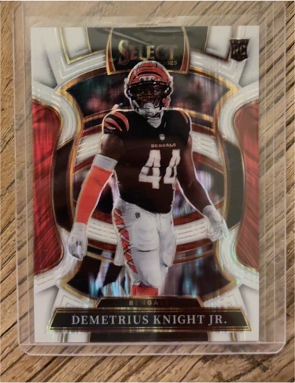 2025 Panini Select #58 Demetrius Knight Jr. — front