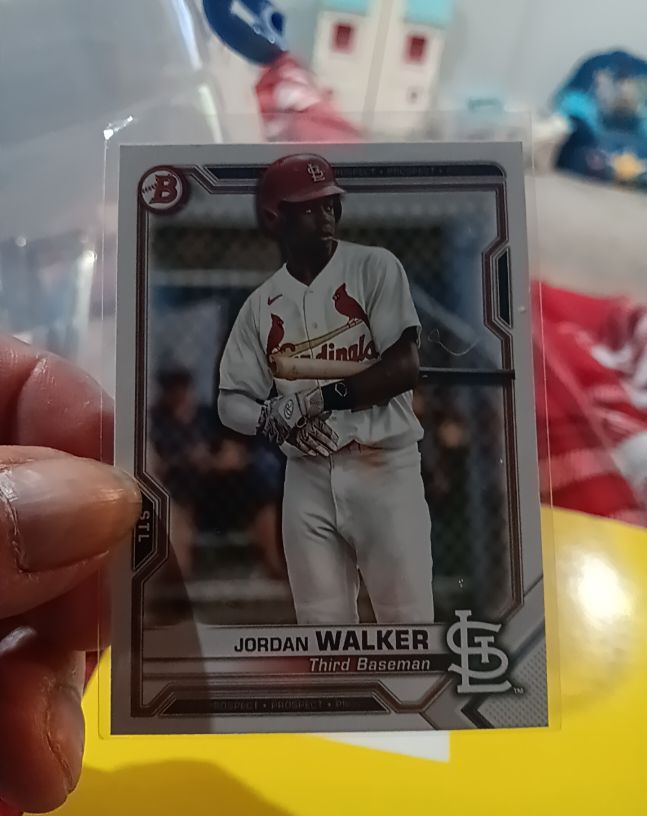 2021 Bowman #146 Jordan Walker — front