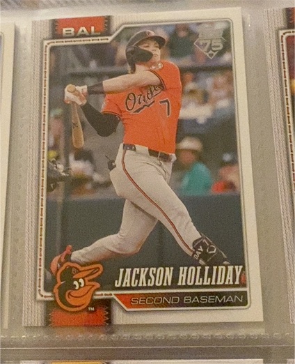 2026 Topps Series 1 #92 Jackson Holliday — front