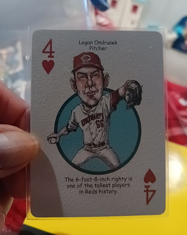 2011 Hero Decks Cincinnati Reds #4 Logan Ondrusek — front