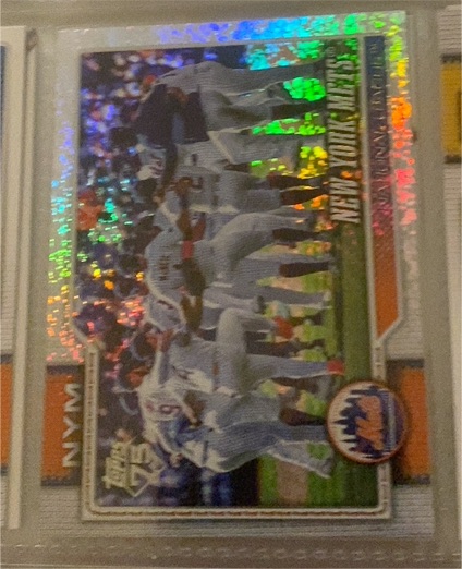 2026 Topps Series 1 #291 New York Mets Team Card — front