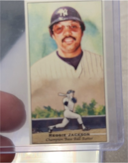 2011 Topps Kimball Champions Mini #KC-68 Reggie Jackson — front
