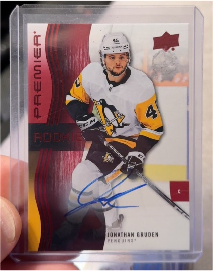 2023-24 Upper Deck Premier #128 Jonathan Gruden — front