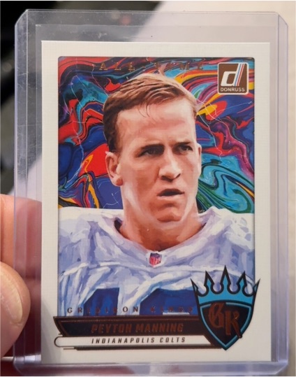 2025 Donruss All-Time Gridiron Kings #ATGK-PMG Peyton Manning — front
