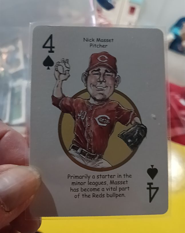 2011 Hero Decks #4 Nick Masset — front