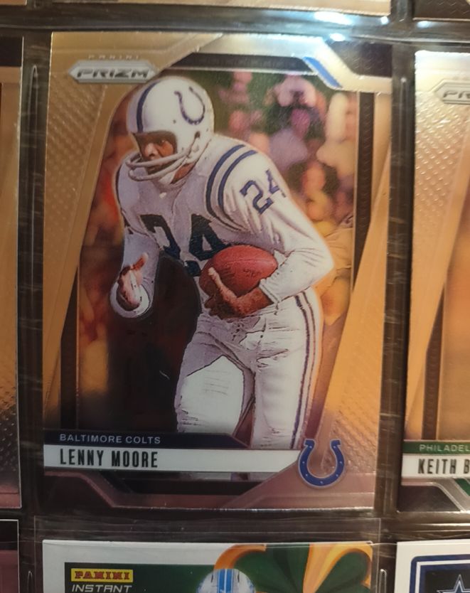 2024 Panini Prizm #296 Lenny Moore — front