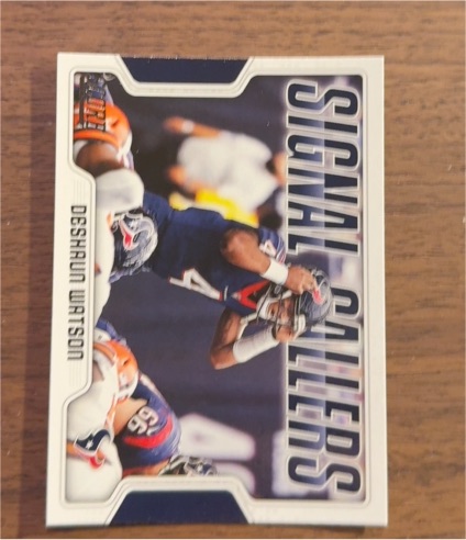 2018 Panini Score Signal Callers #12 Deshaun Watson — front