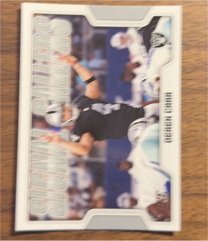 2018 Panini Score Signal Callers #23 Derek Carr — front