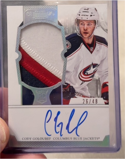 2012-13 Panini Dominion #115 Cody Goloubef — front