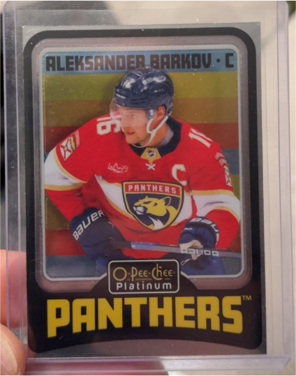 2024-25 O-Pee-Chee Platinum #R31 Aleksander Barkov — front