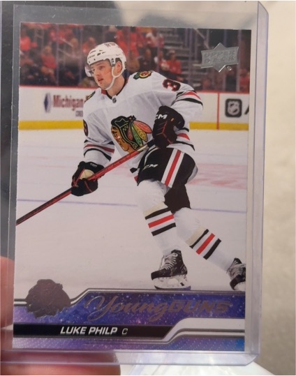 2023-24 Upper Deck Series 2 #467 Luke Philp Young Guns — front