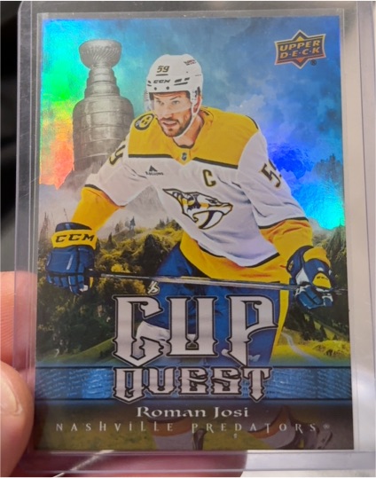 2025-26 Upper Deck Series 1 Cup Quest #CQ-19 Roman Josi — front