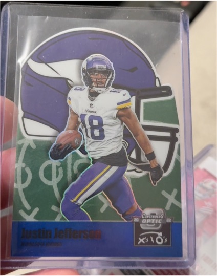 2022 Panini Contenders Optic #XO-16 Justin Jefferson — front
