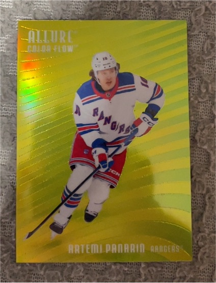 2025-26 Upper Deck Allure Color Flow #CF-19 Artemi Panarin — front