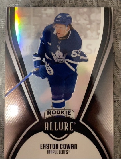 2025-26 Upper Deck Allure #AR-EC Easton Cowan Rookie — front