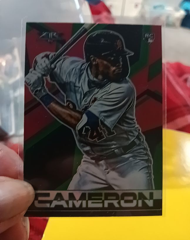 2021 Topps Fire #44 Daz Cameron — front