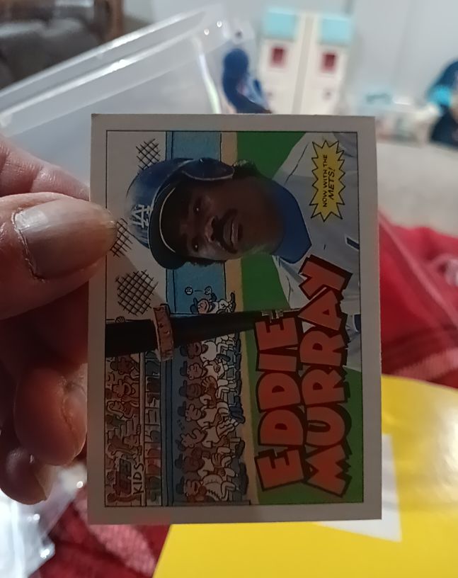 1992 Topps Kids #50 Eddie Murray — front