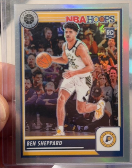 2023-24 Panini NBA Hoops Premium Stock #219 Ben Sheppard — front