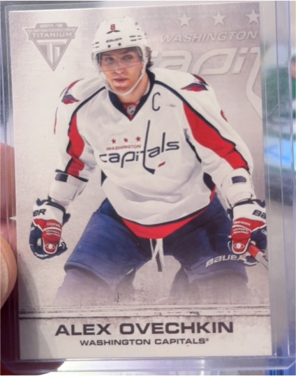 2011-12 Panini Titanium #8 Alex Ovechkin — front
