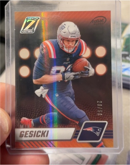 2023 Panini Zenith #71 Mike Gesicki — front
