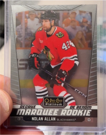 2024-25 O-Pee-Chee Platinum #271 Nolan Allan — front
