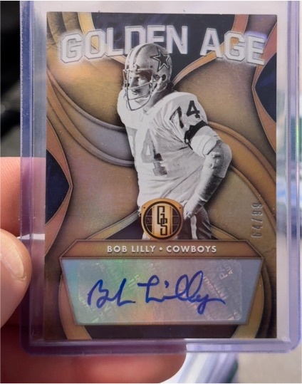 2019 Panini Gold Standard Golden Age #GAA-BL Bob Lilly — front