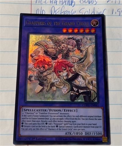 2020 Yu-Gi-Oh! CH02-EN041 Charmers of the Grand Circle — front