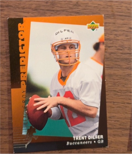1994 Upper Deck #H12 Trent Dilfer Predictors League R.O.Y. — front