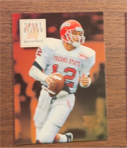 1994 Skybox Premium #162 Trent Dilfer Rookie — front