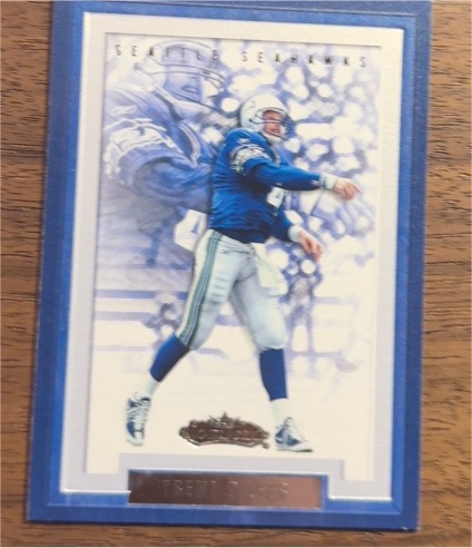 2002 Fleer Showcase #23 Trent Dilfer — front